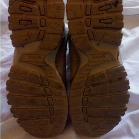 MAGNUM ELITE STORM ZIP MILITARY LEATHER LACE UP sz9 DESERT COMBAT BOOTS NM 00513 main image 12